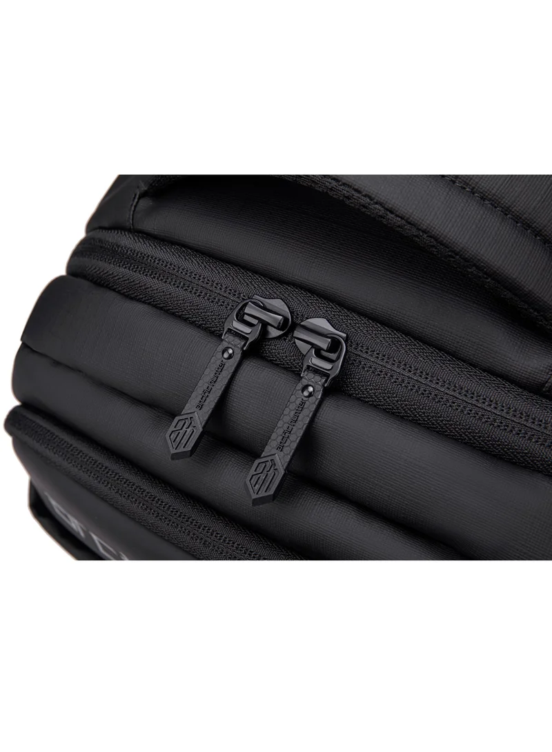 ARCTIC HUNTER Black Travel Backpack for Men 21 L Durable Premium Water-resistant Shoulder Laptop Daypack for Office Business Travel College School, B00534, Black  | Best Price UAE